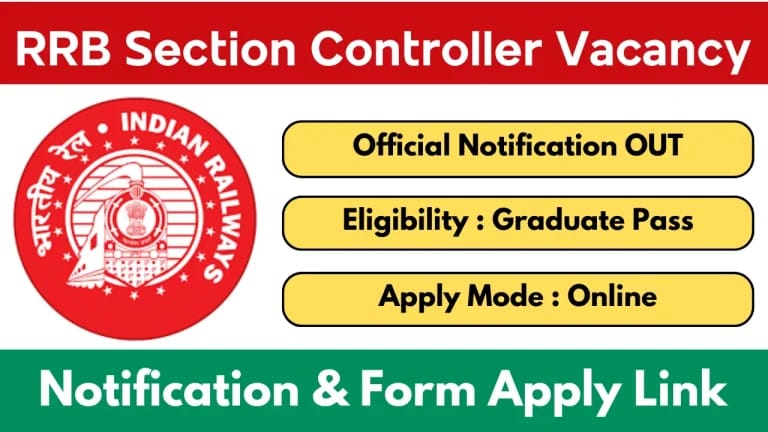 RRB Section Controller Recruitment 2025